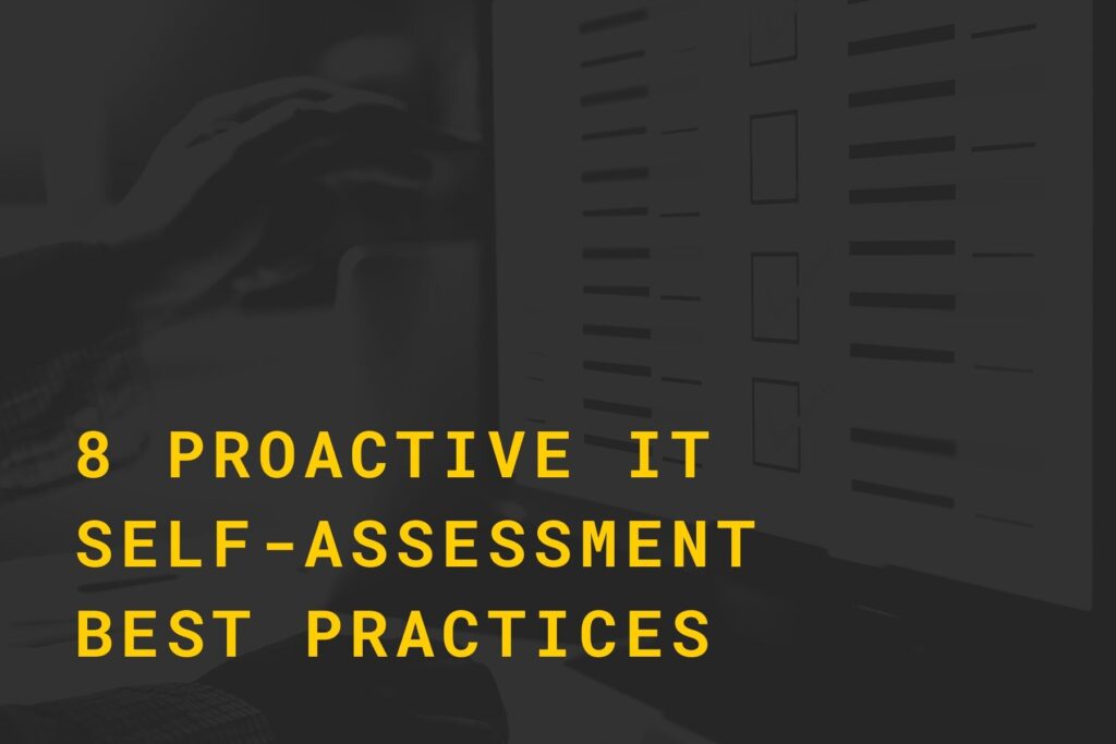 IT Self-Assessments for IT services and IT security