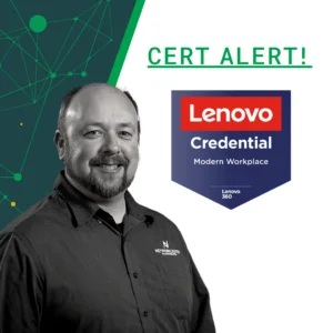 Lenovo Modern Workplace cert alert